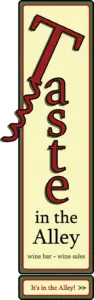 Taste in the Alley Logo - Paso Robles Downtown Wine District